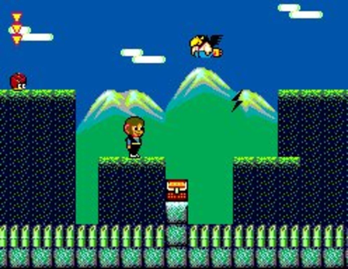 Captura de pantalla - Alex Kidd in Shinobi World