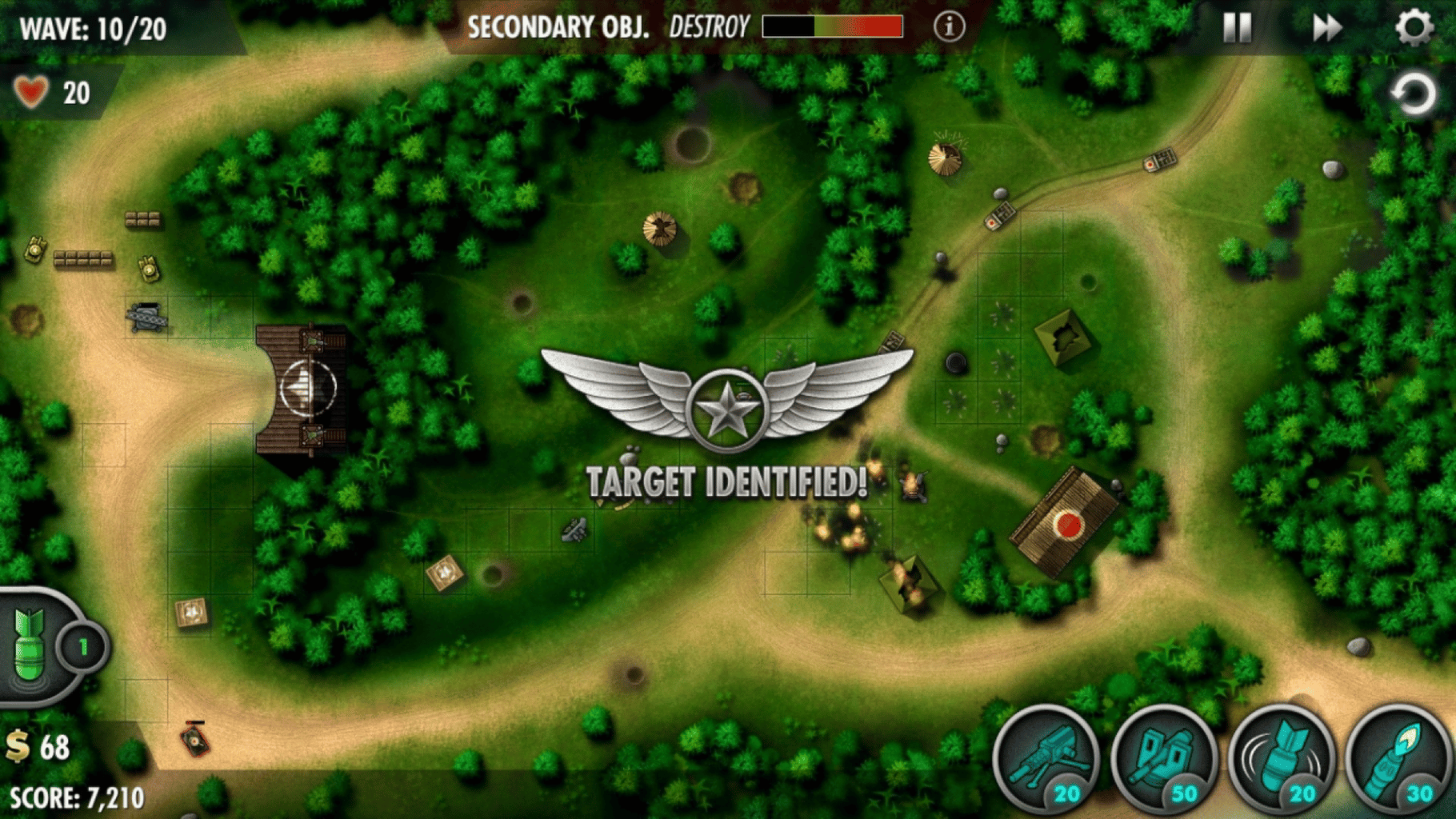 iBomber Defense Pacific screenshot