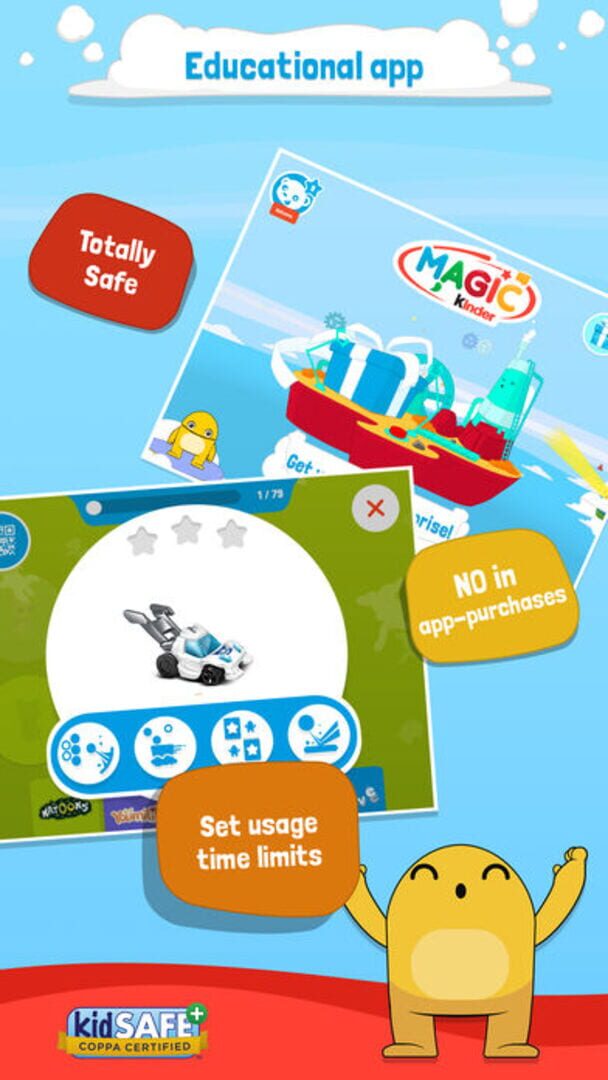 Magic Kinder - Educational app - Screenshot