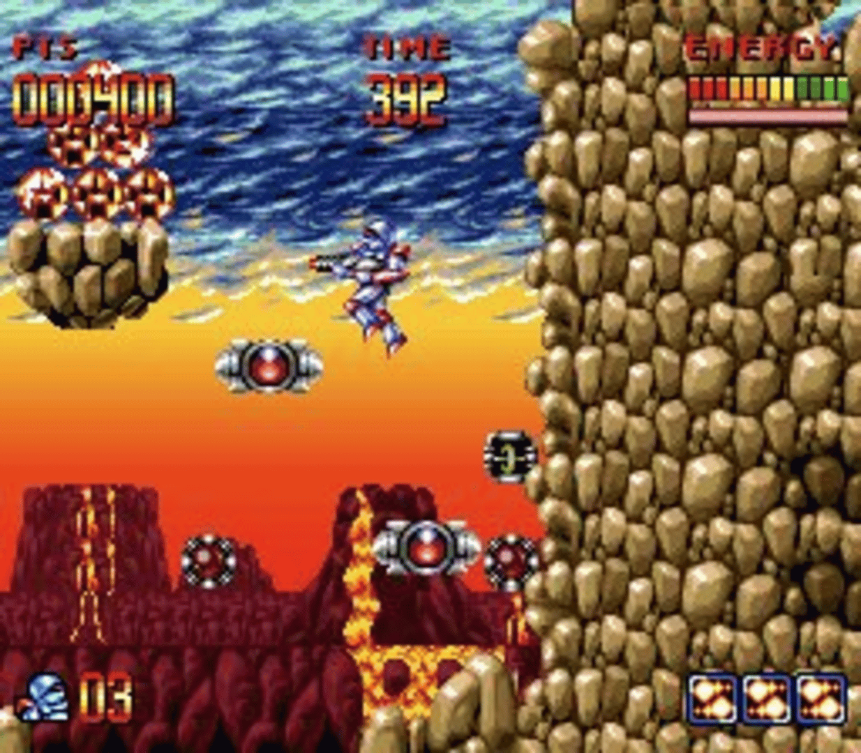 Super Turrican screenshot