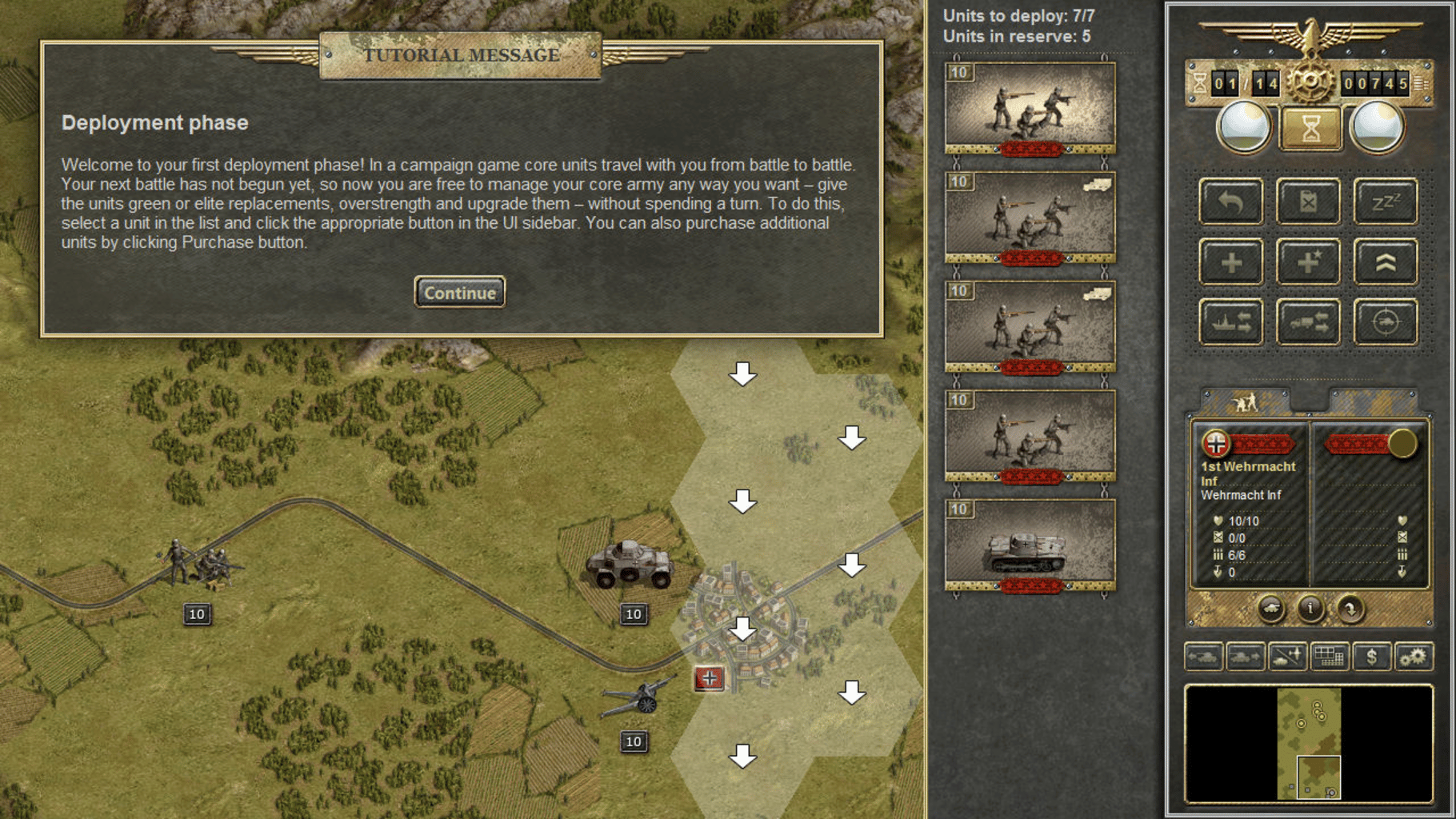 Panzer Corps screenshot