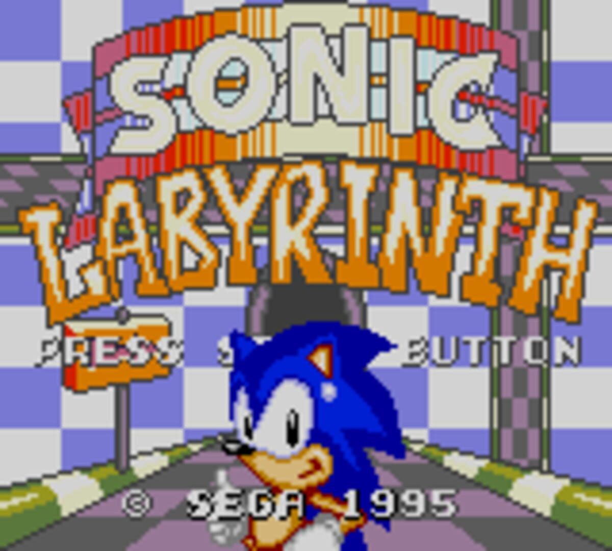 Captura de pantalla - Sonic Labyrinth