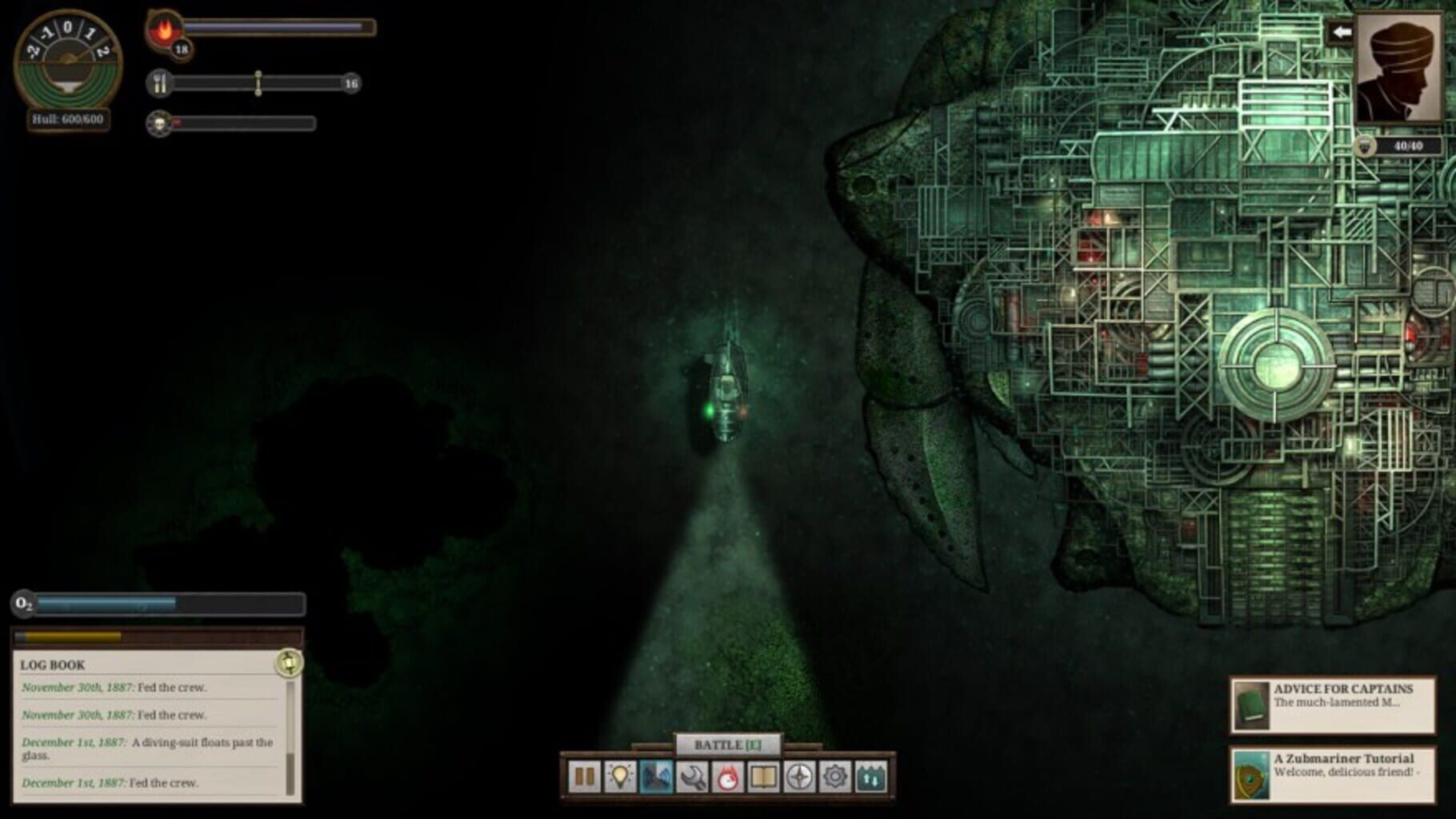 Sunless Sea: Zubmariner screenshot