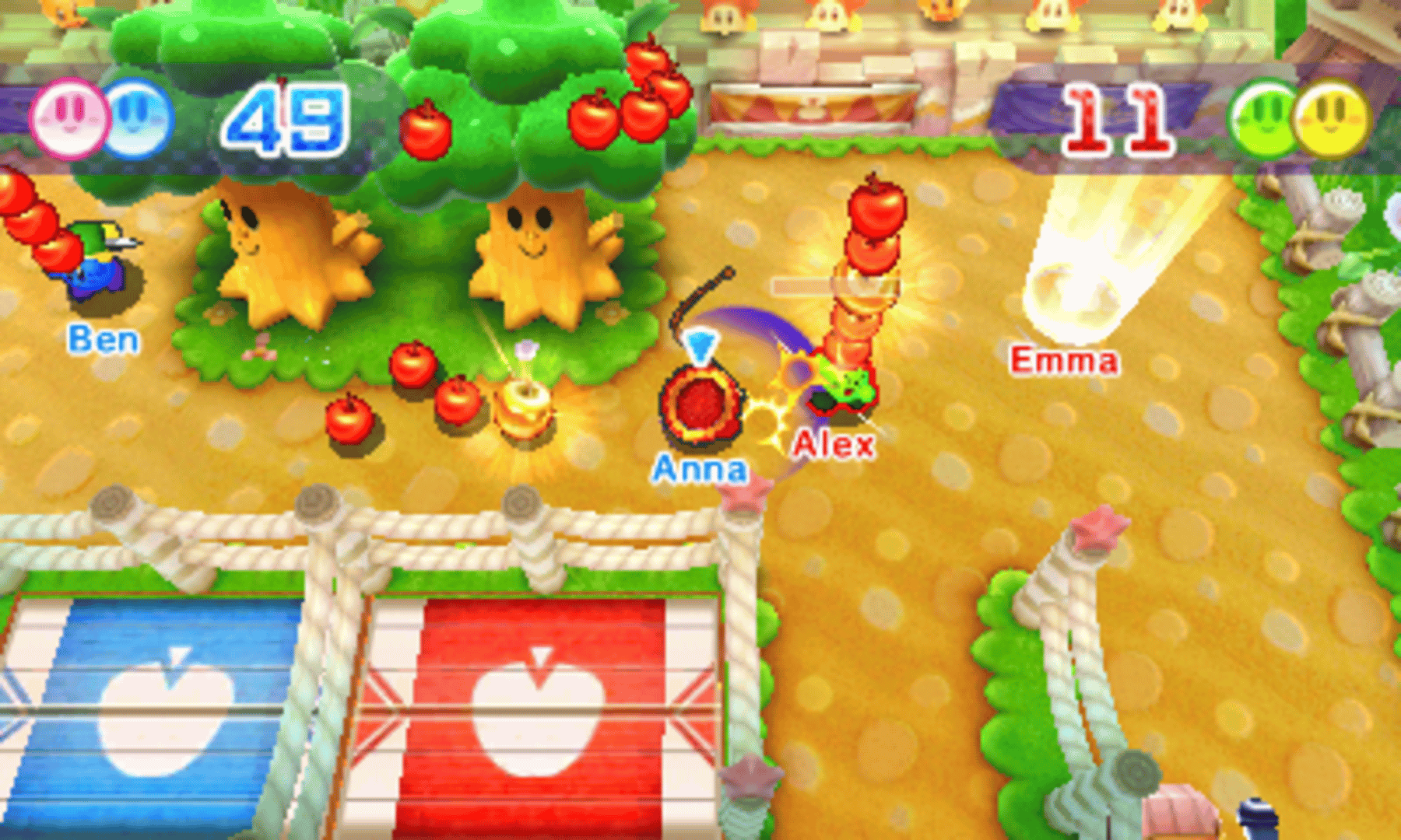 Kirby Battle Royale screenshot