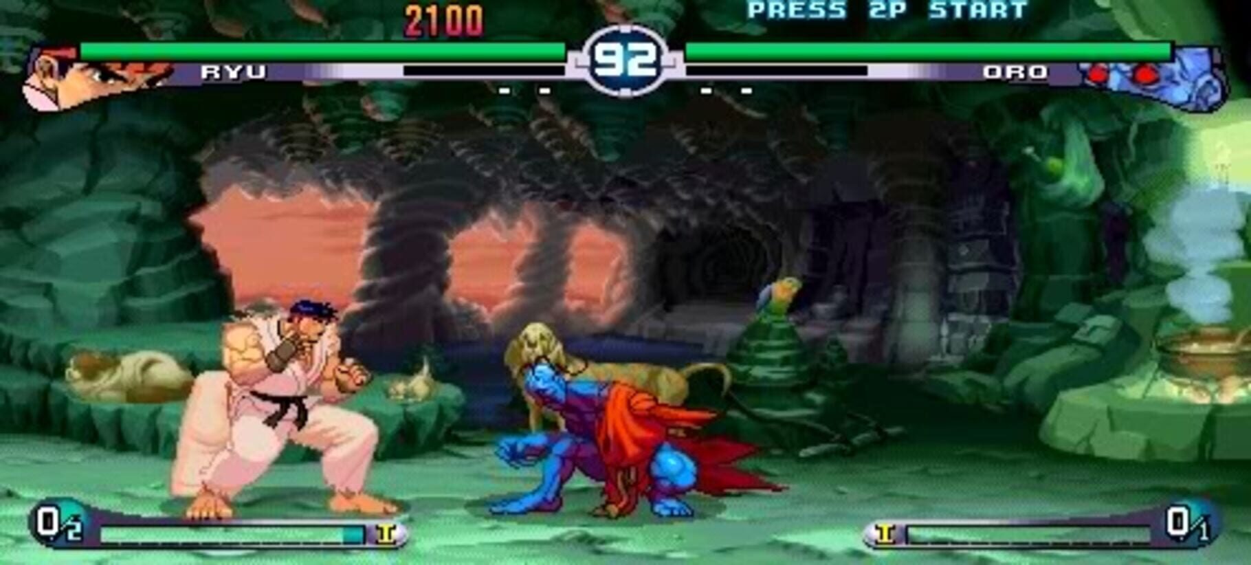 Captura de pantalla - Street Fighter III 2nd Impact: Giant Attack