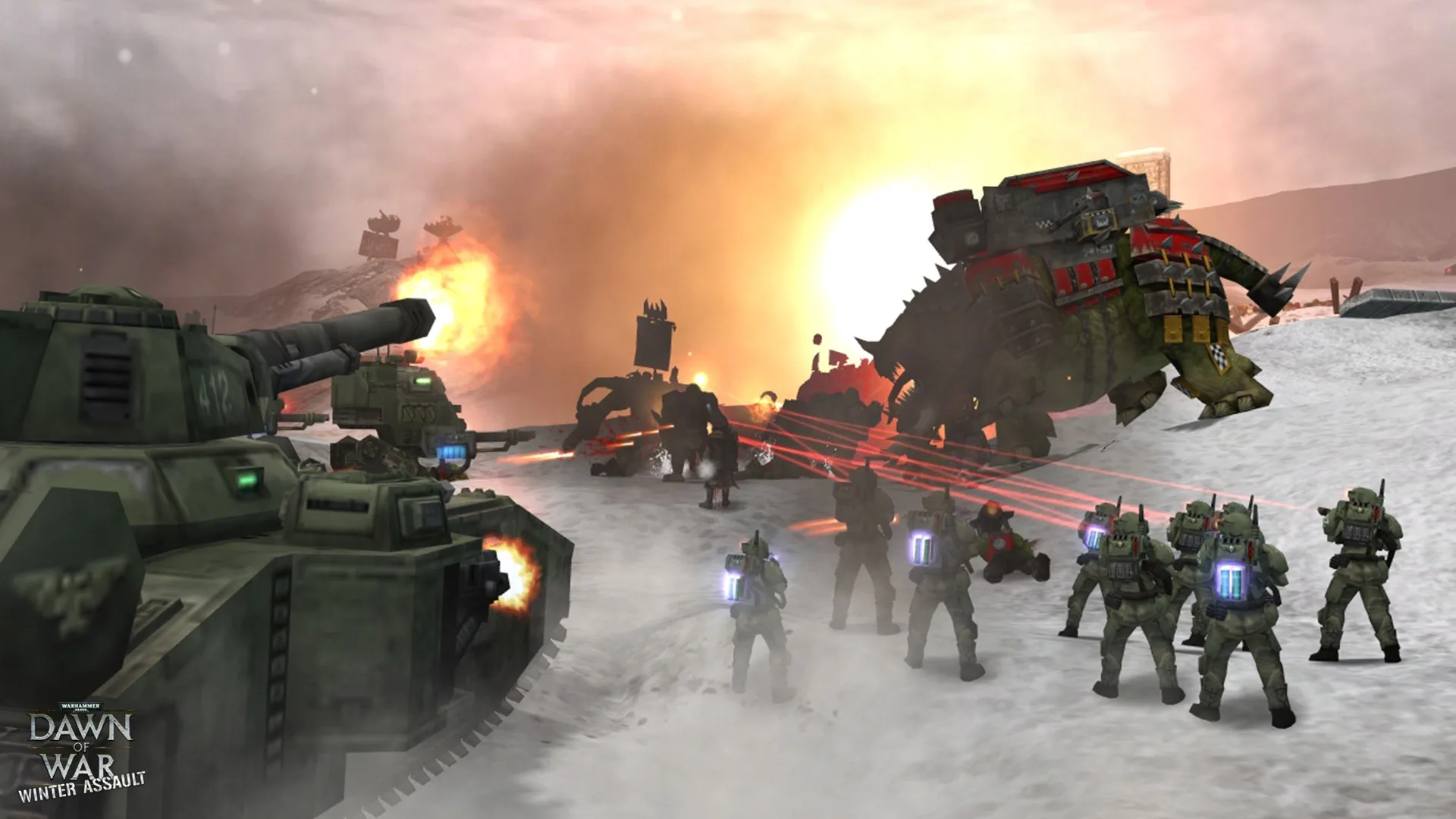 Captura de pantalla - Warhammer 40,000: Dawn of War - Winter Assault