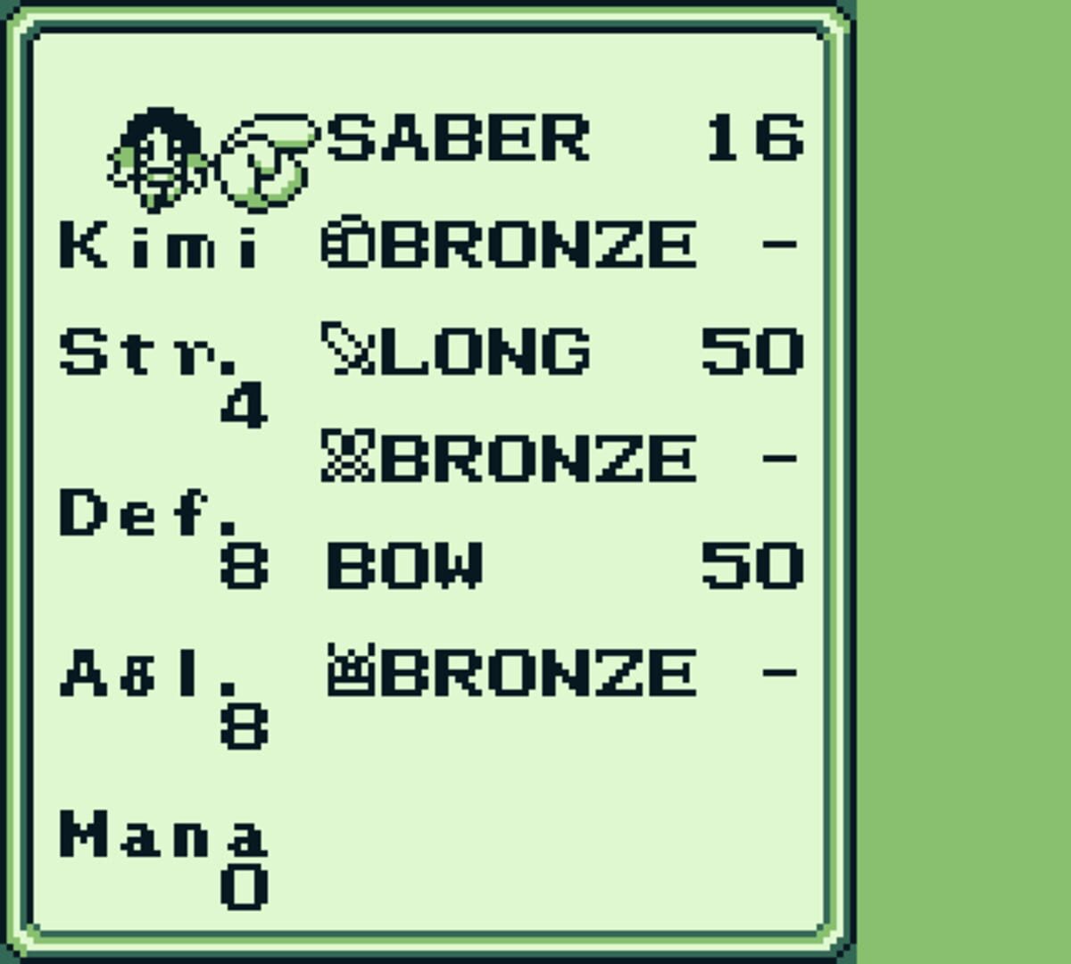 The Final Fantasy Legend screenshot
