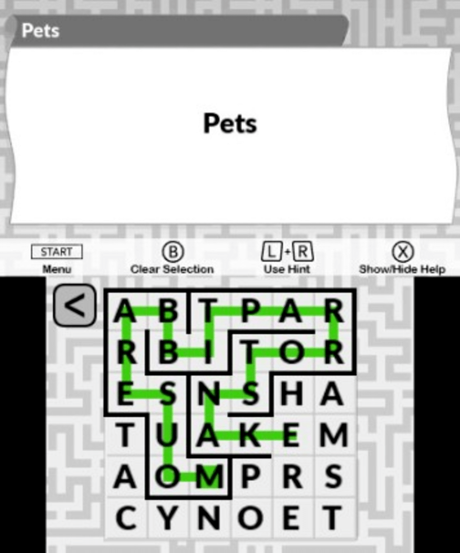 Word Puzzles by Powgi screenshot