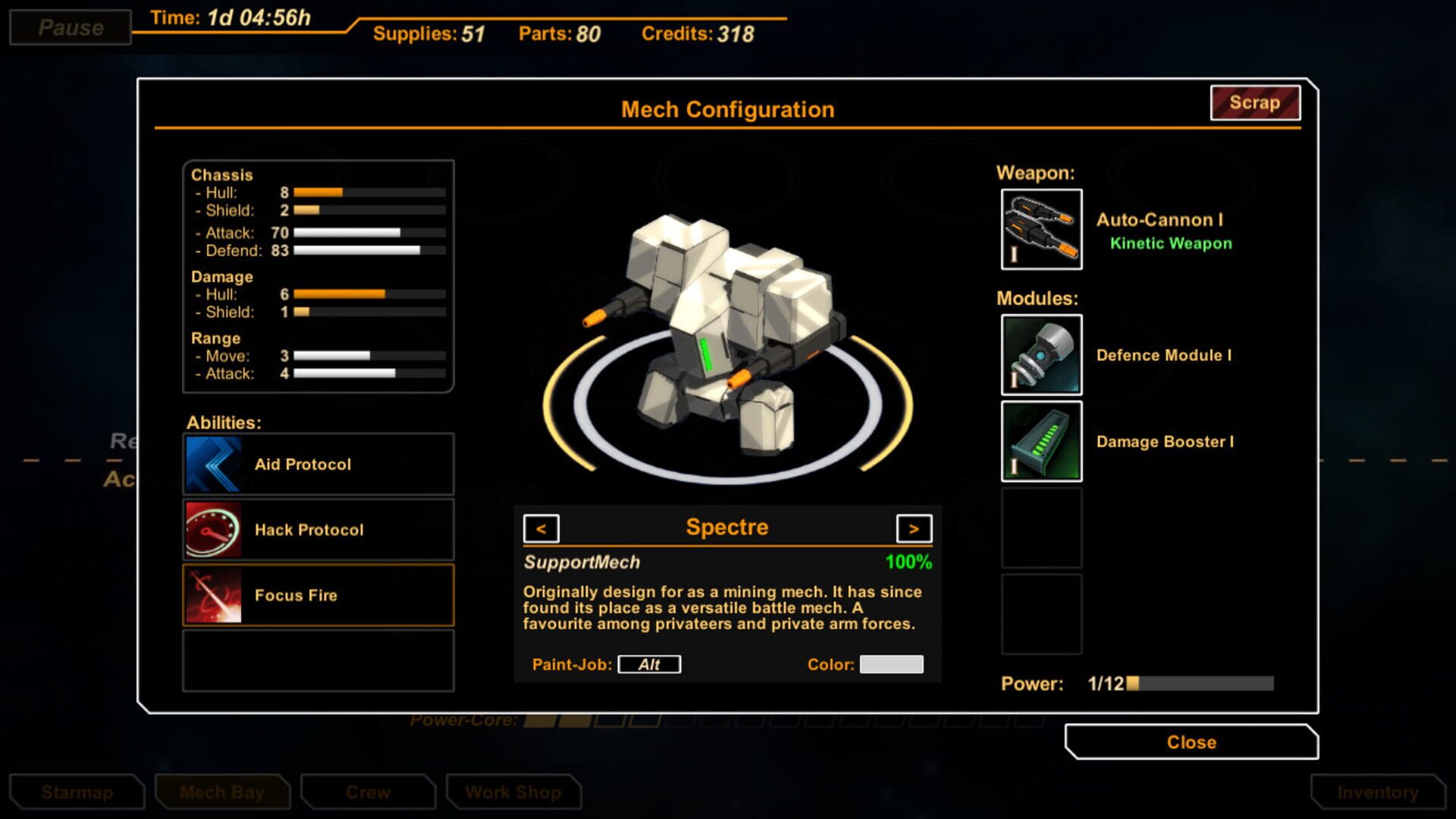 MechCorp - Screenshot