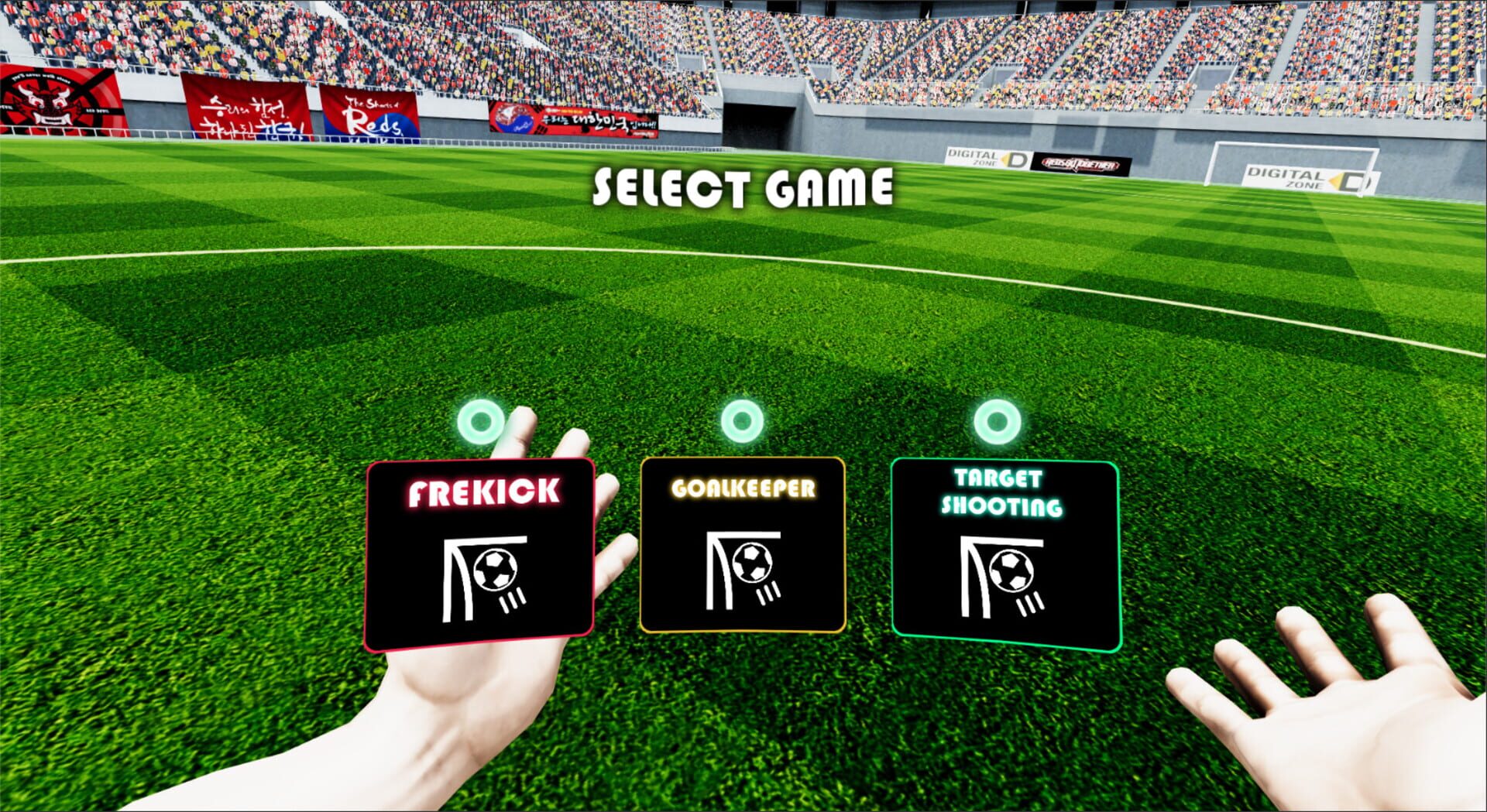 VR Soccer Training - Screenshot