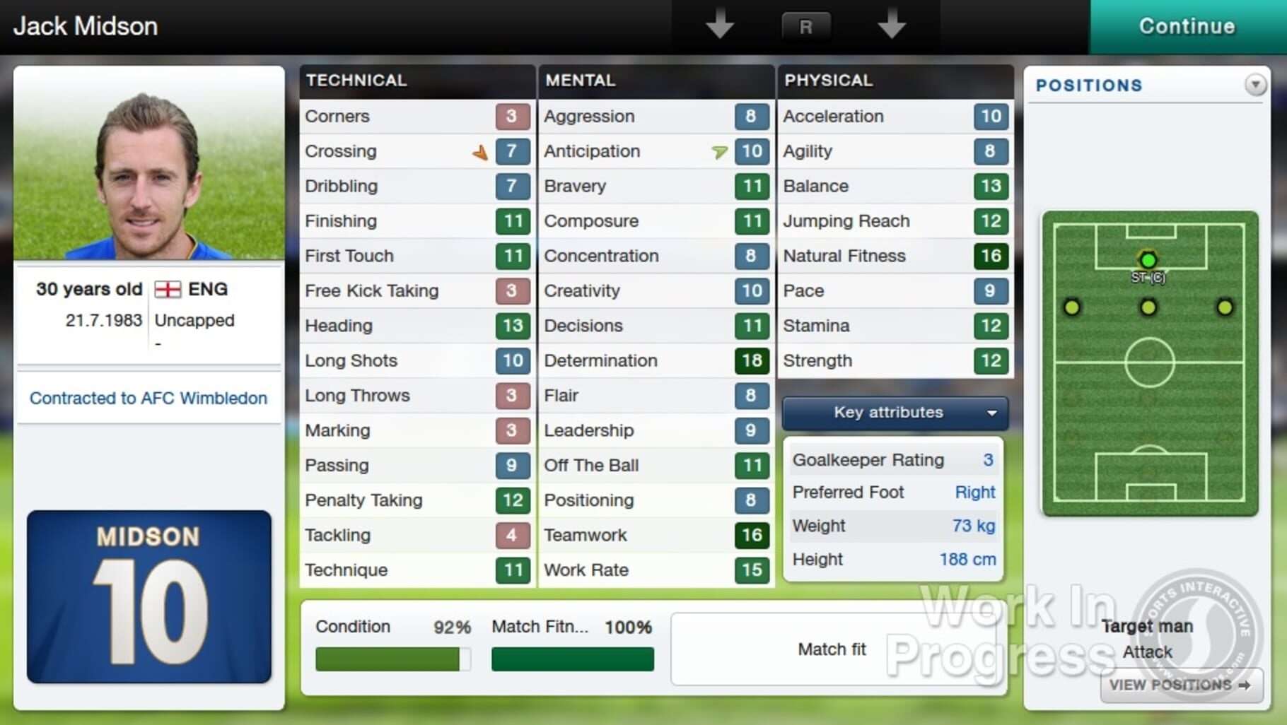 Captura de pantalla - Football Manager Classic 2014