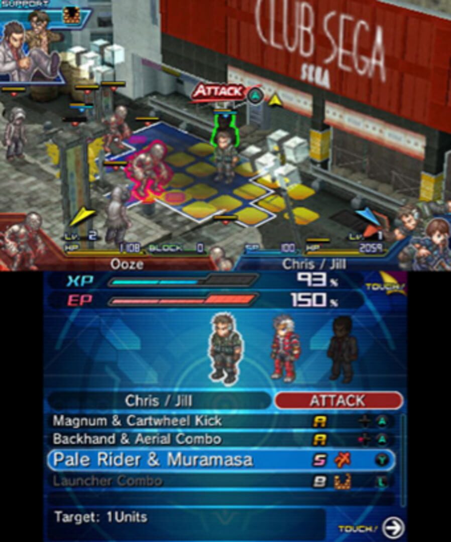 Captura de pantalla - Project X Zone 2