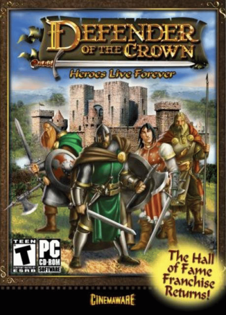 Defender of the Crown: Heroes Live Forever Cover