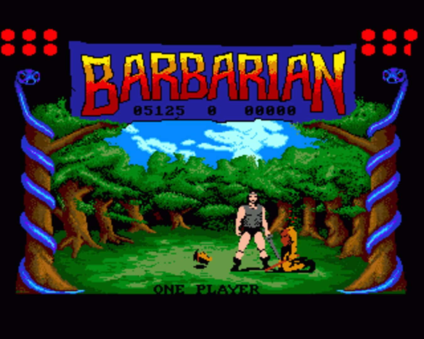 Captura de pantalla - Barbarian: The Ultimate Warrior