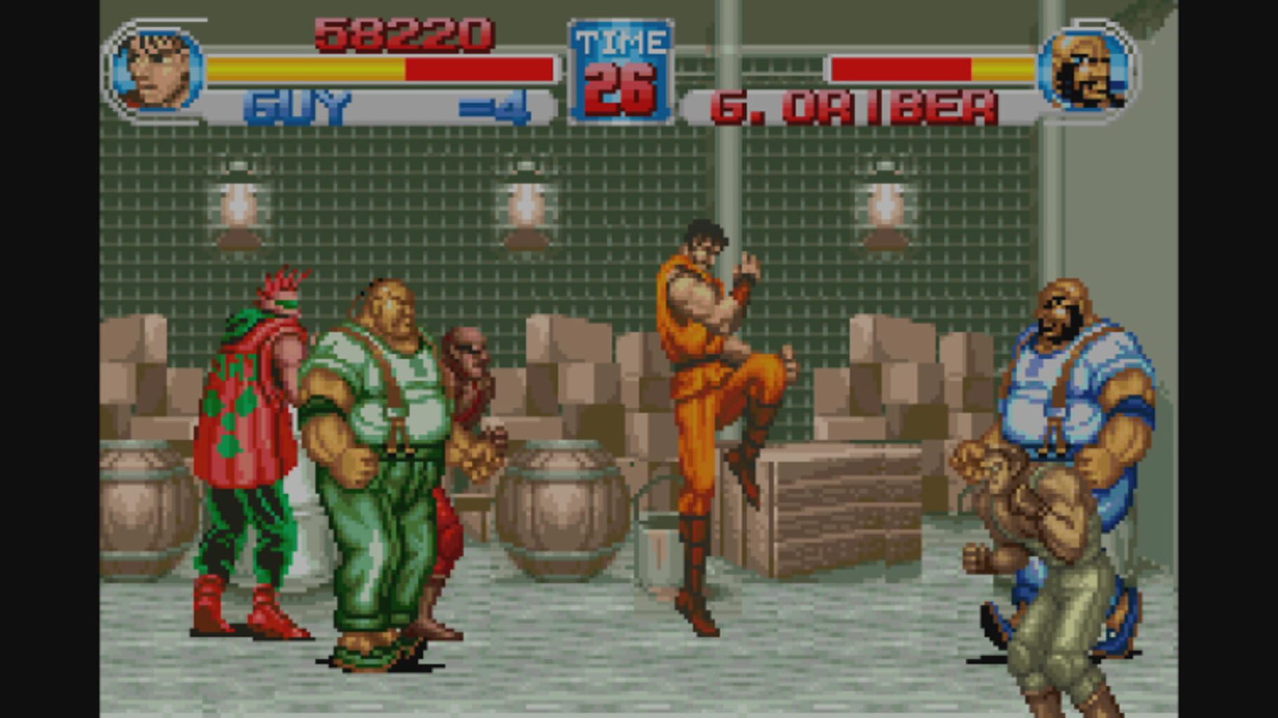 Captura de pantalla - Final Fight One