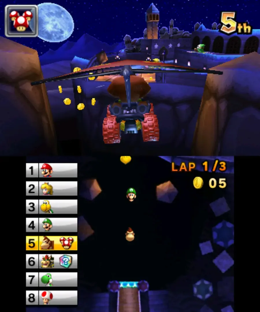 Captura de pantalla - Mario Kart 7