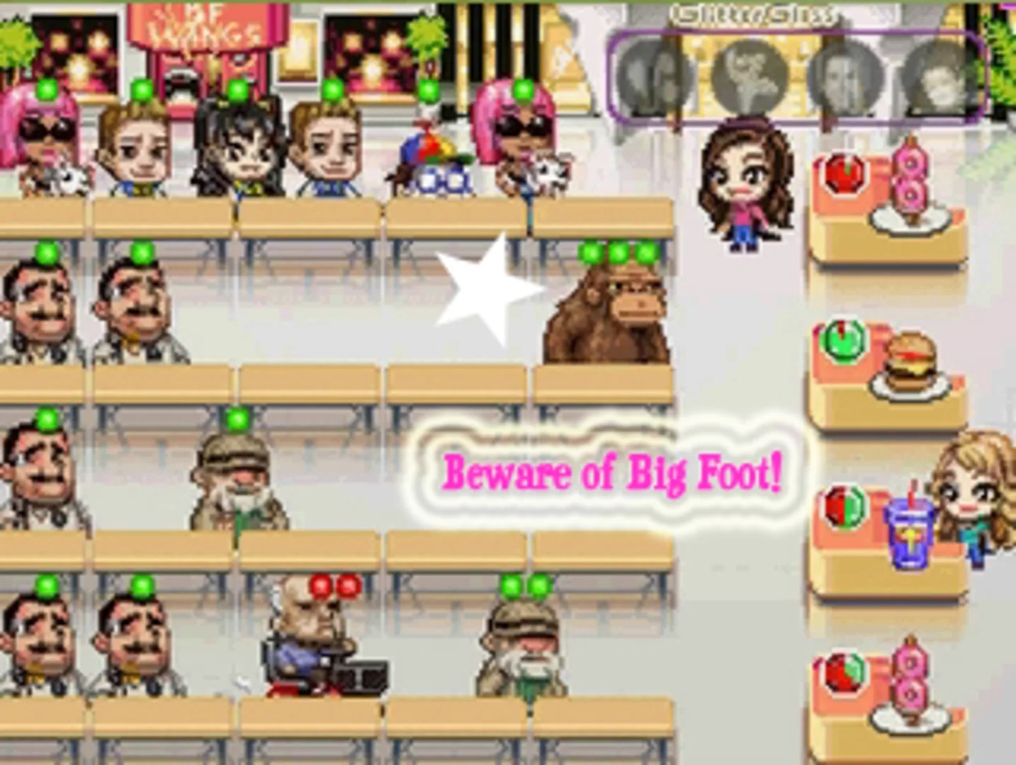 Captura de pantalla - iCarly: Groovy Foodie!
