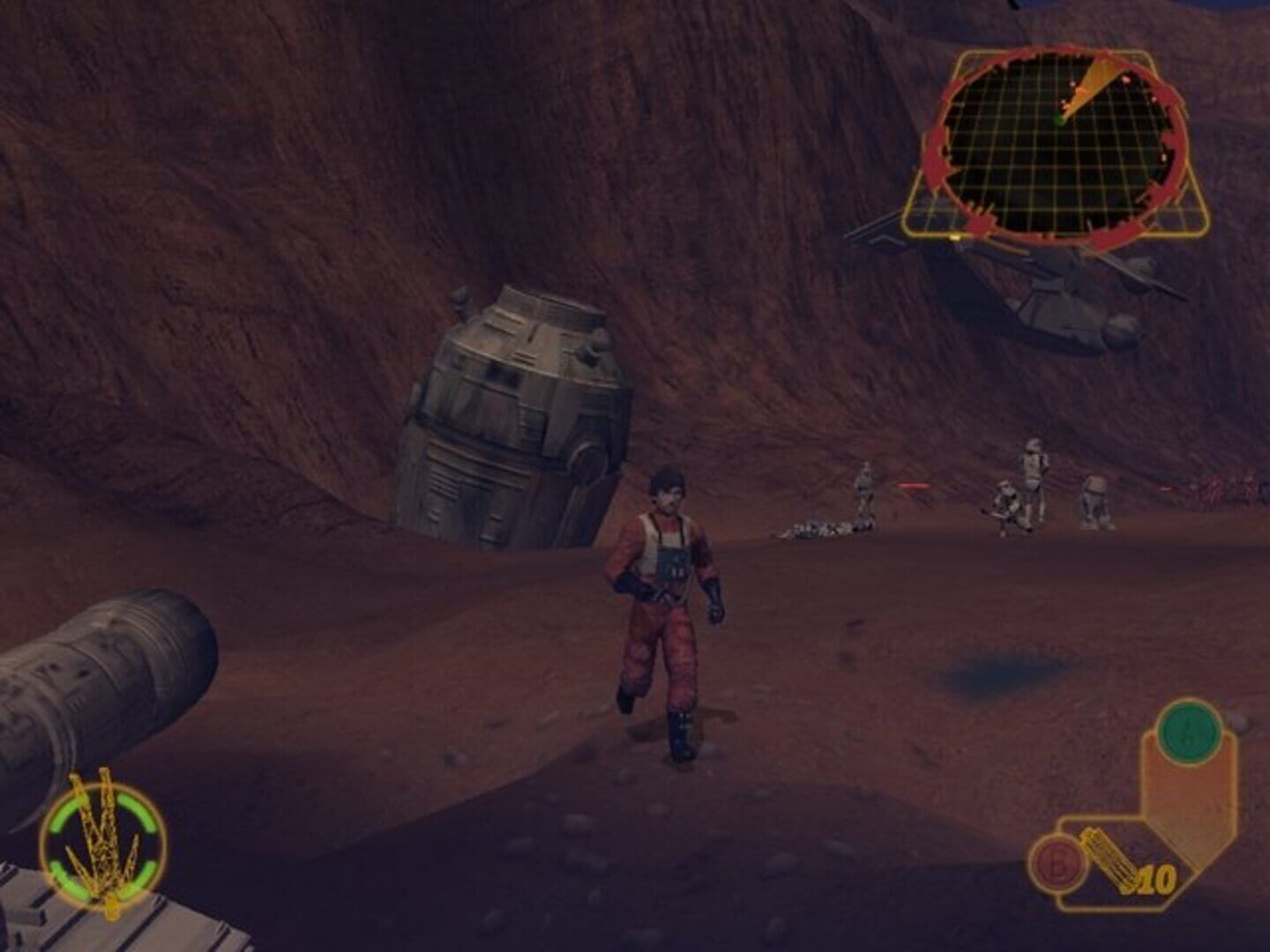 Captura de pantalla - Star Wars: Rogue Squadron III - Rebel Strike