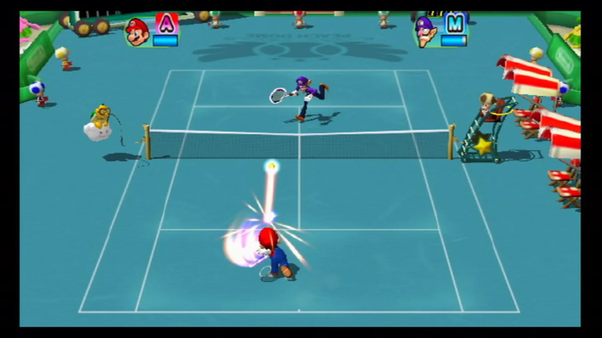 Captura de pantalla - New Play Control! Mario Power Tennis