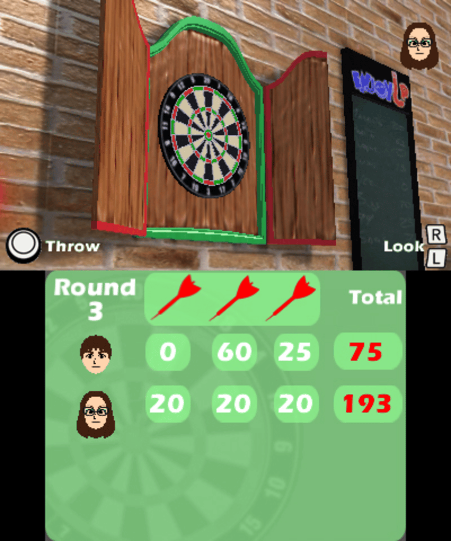 Darts Up 3D screenshot