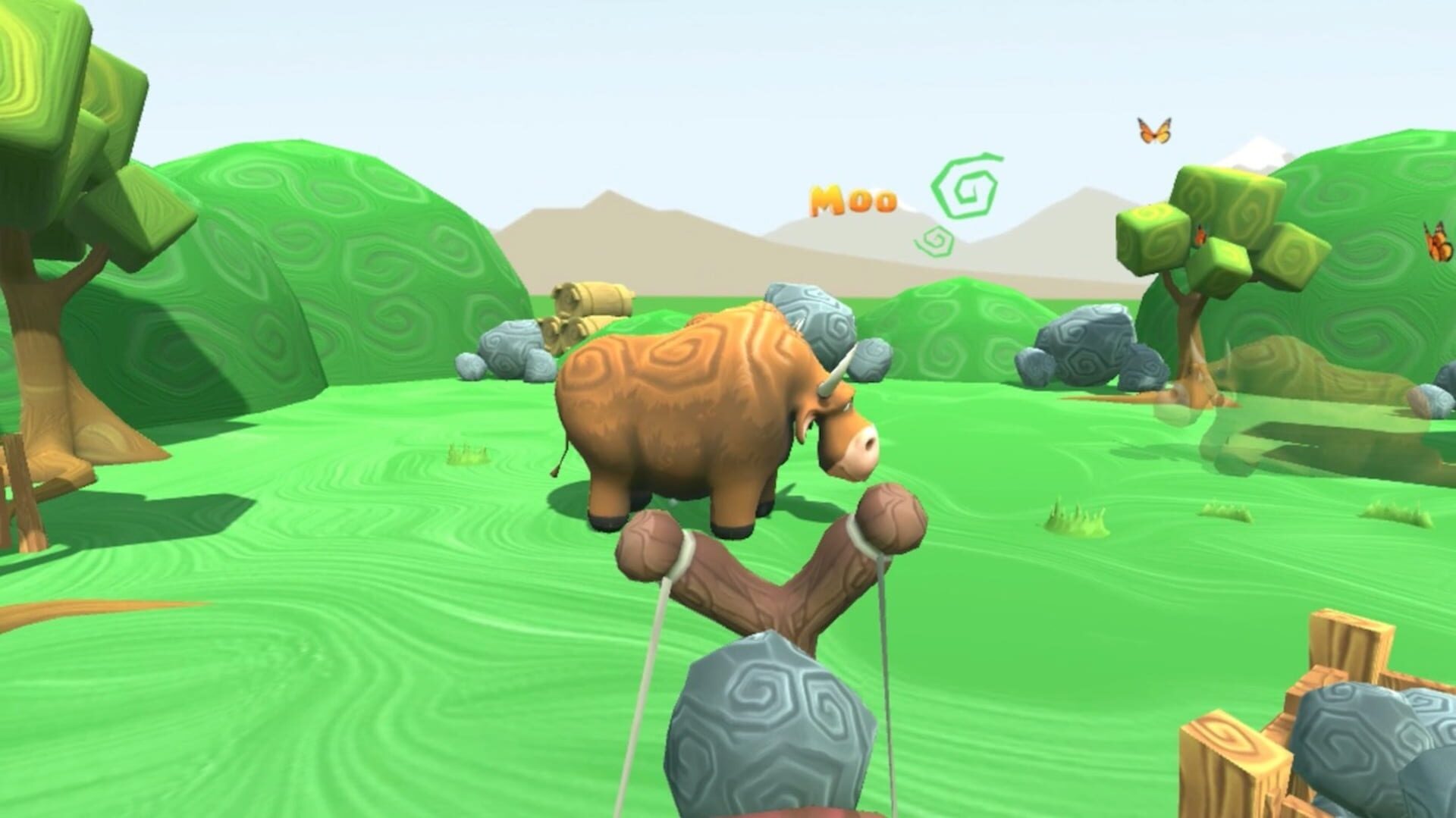Slingshot Cowboy VR - Screenshot
