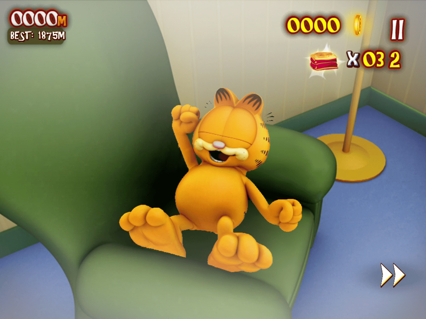 Garfield's Wild Ride screenshot