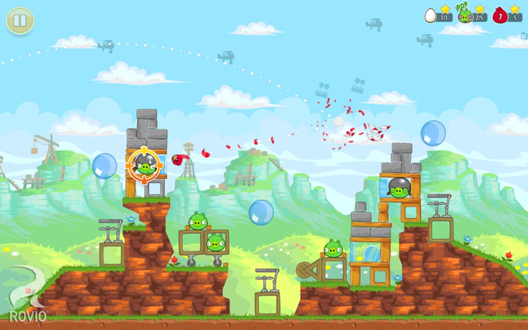 Captura de pantalla - Angry Birds