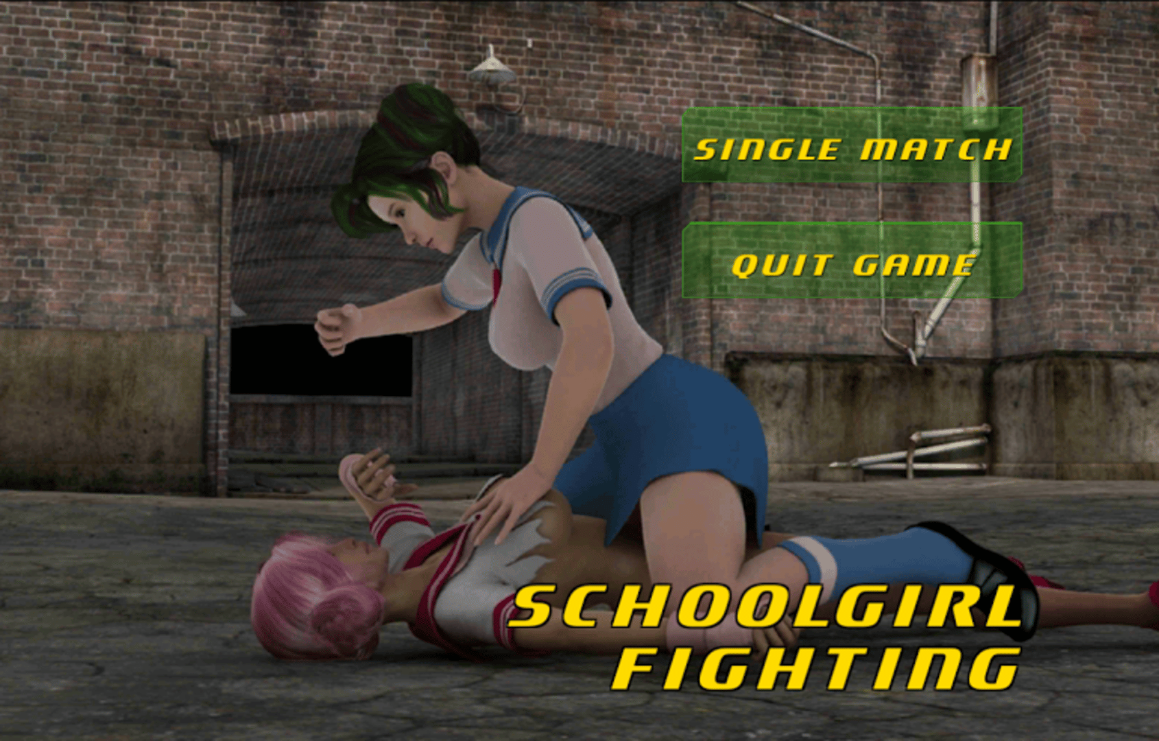 Schoolgirl Fighting Cover
