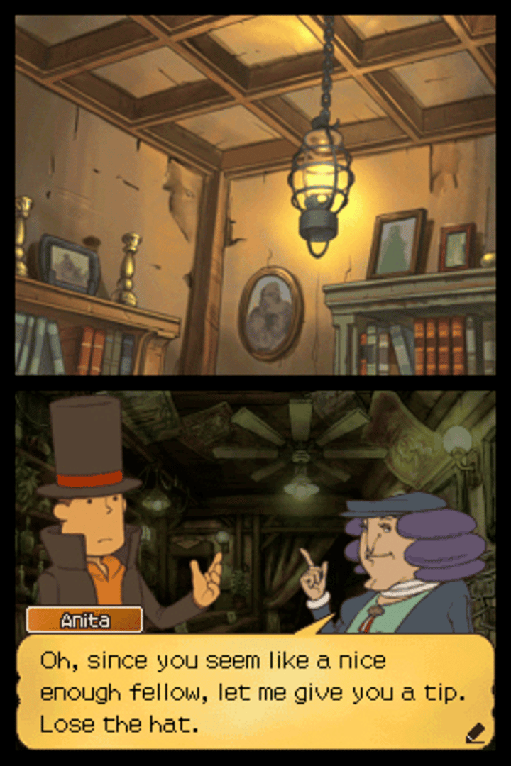 Professor Layton and the Unwound Future screenshot