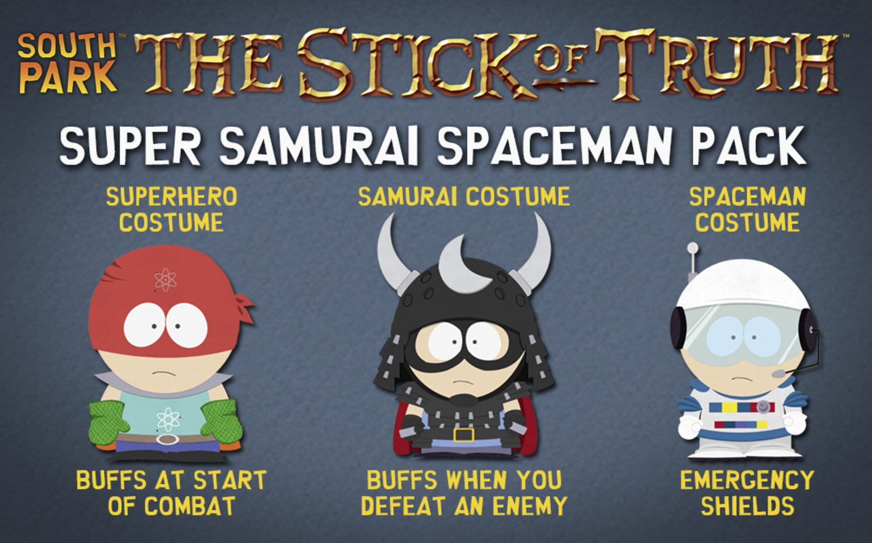 Captura de pantalla - South Park: The Stick of Truth - Super Samurai Spaceman Pack