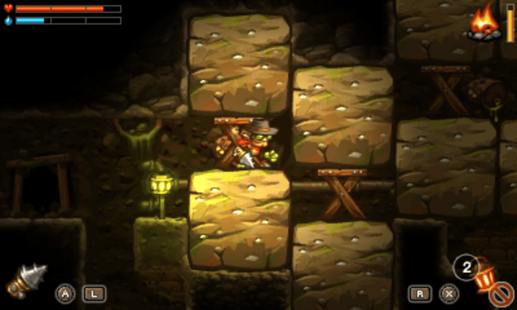 SteamWorld Dig screenshot