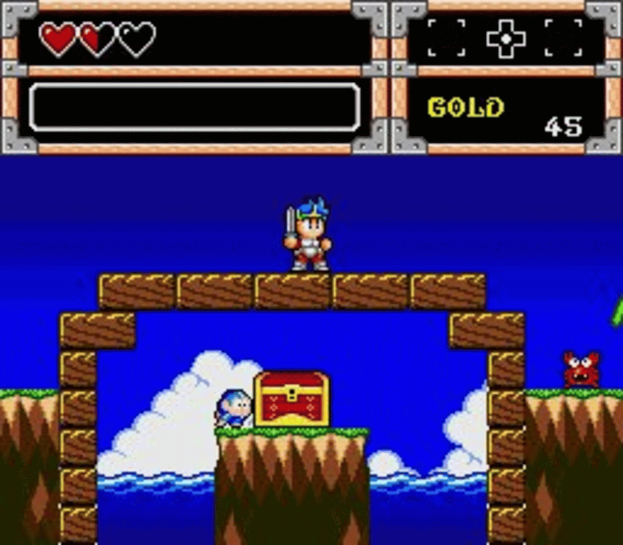 Wonder Boy in Monster World screenshot