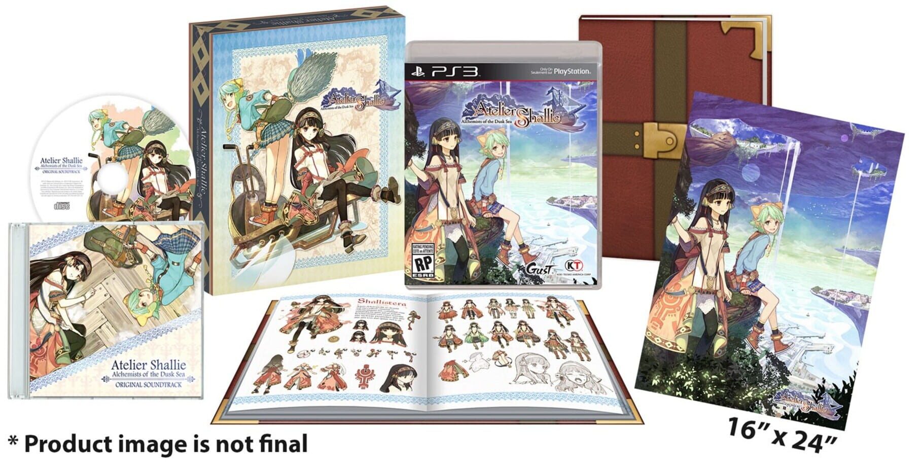 Atelier Shallie: Alchemists of the Dusk Sea - Limited Edition