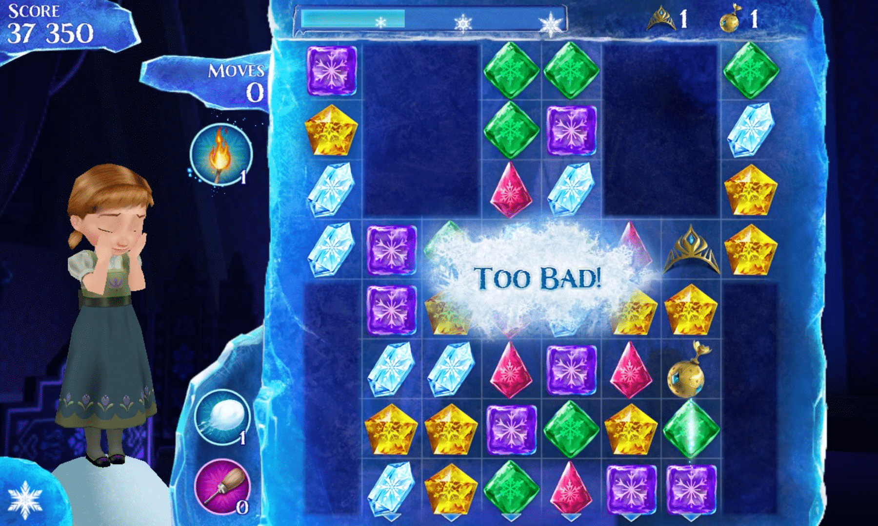 Frozen Free Fall screenshot