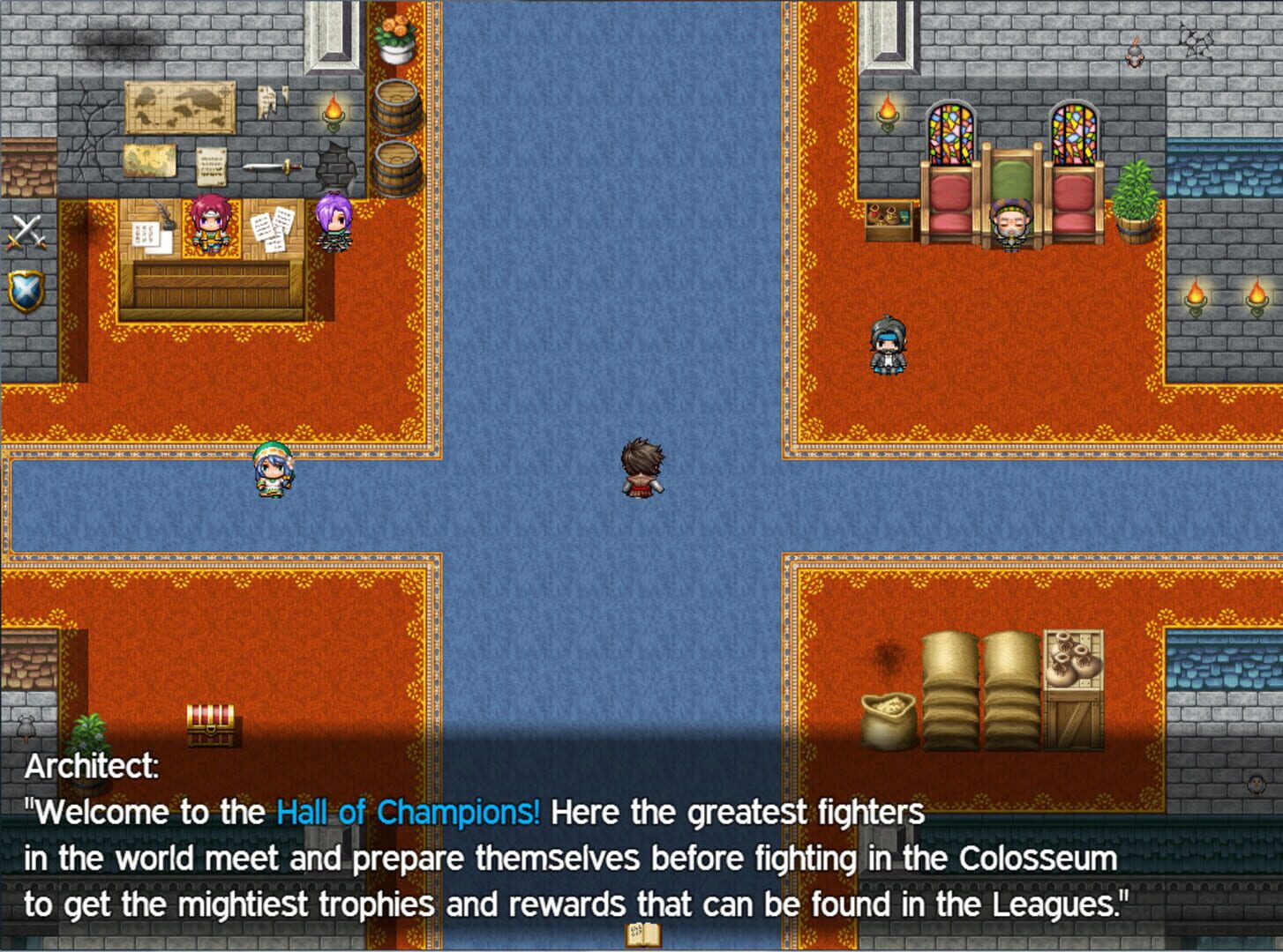RPG Fighter League - Screenshot