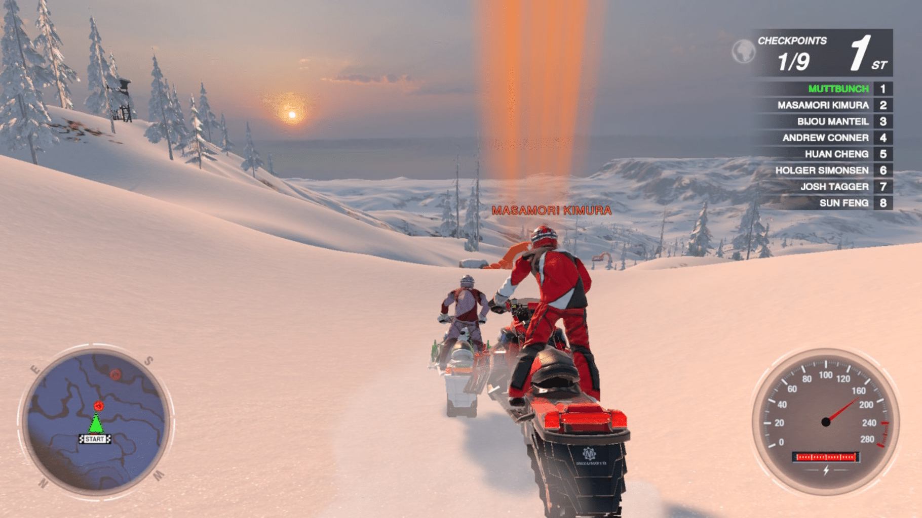 Snow Moto Racing Freedom screenshot