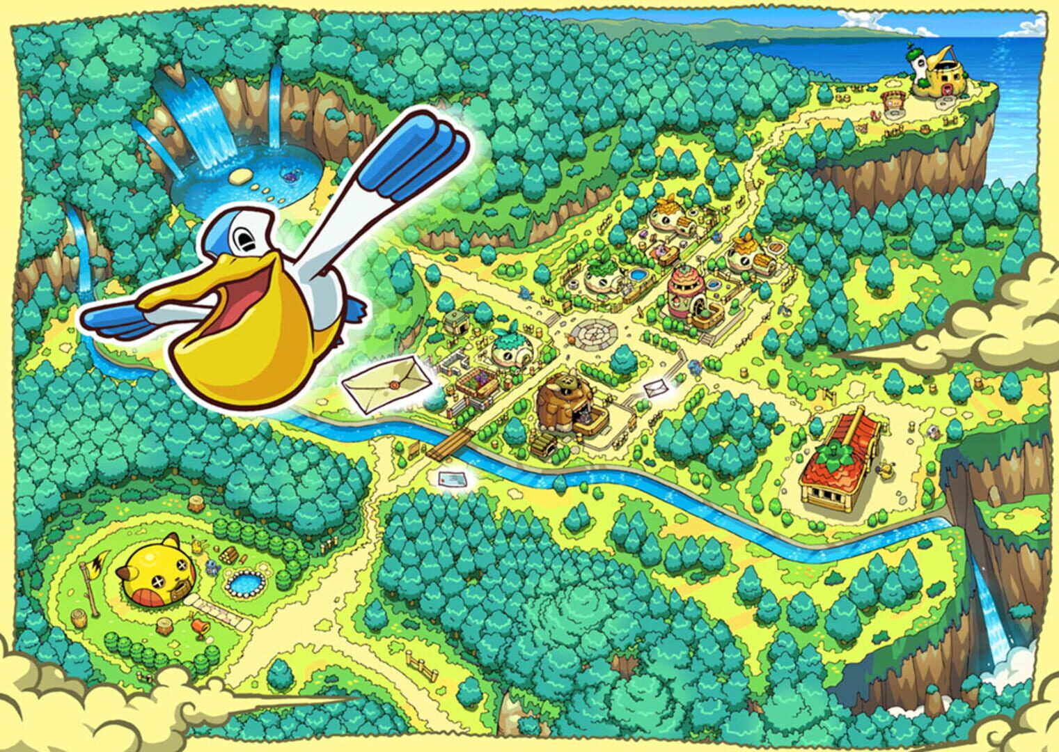 Arte - Pokémon Mystery Dungeon: Blue Rescue Team