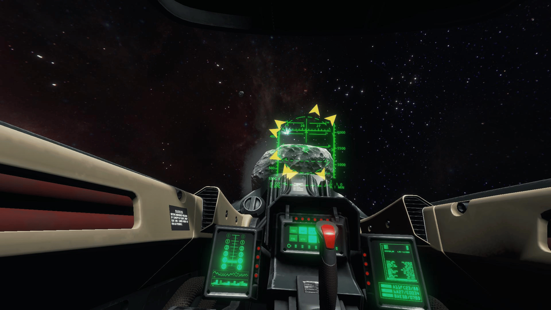 Asteroids VR screenshot