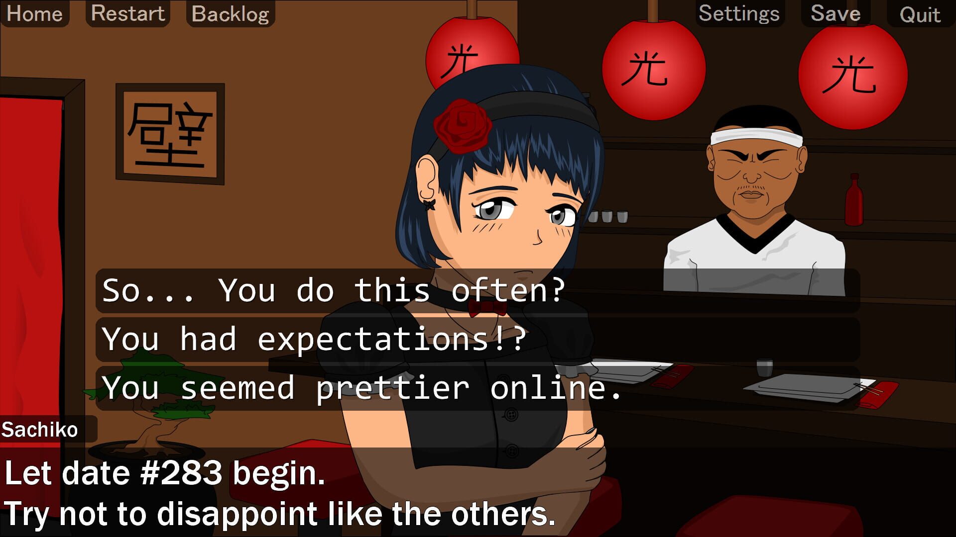 Awkward Date Hero - Screenshot