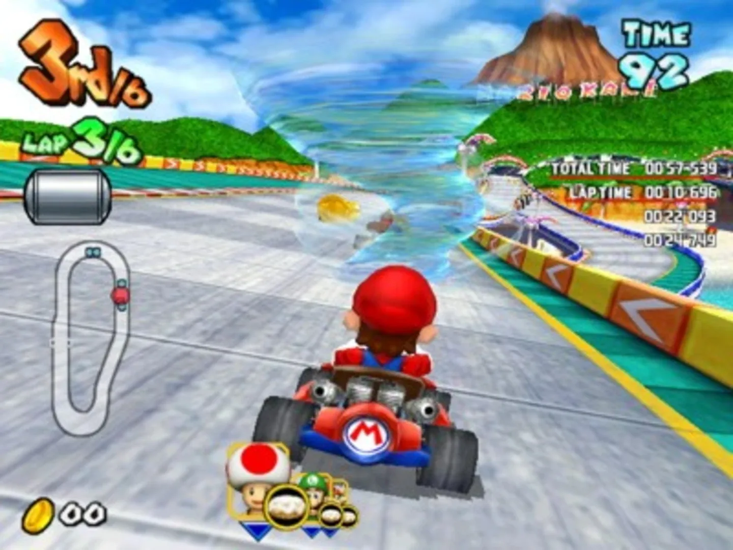 Captura de pantalla - Mario Kart Arcade GP