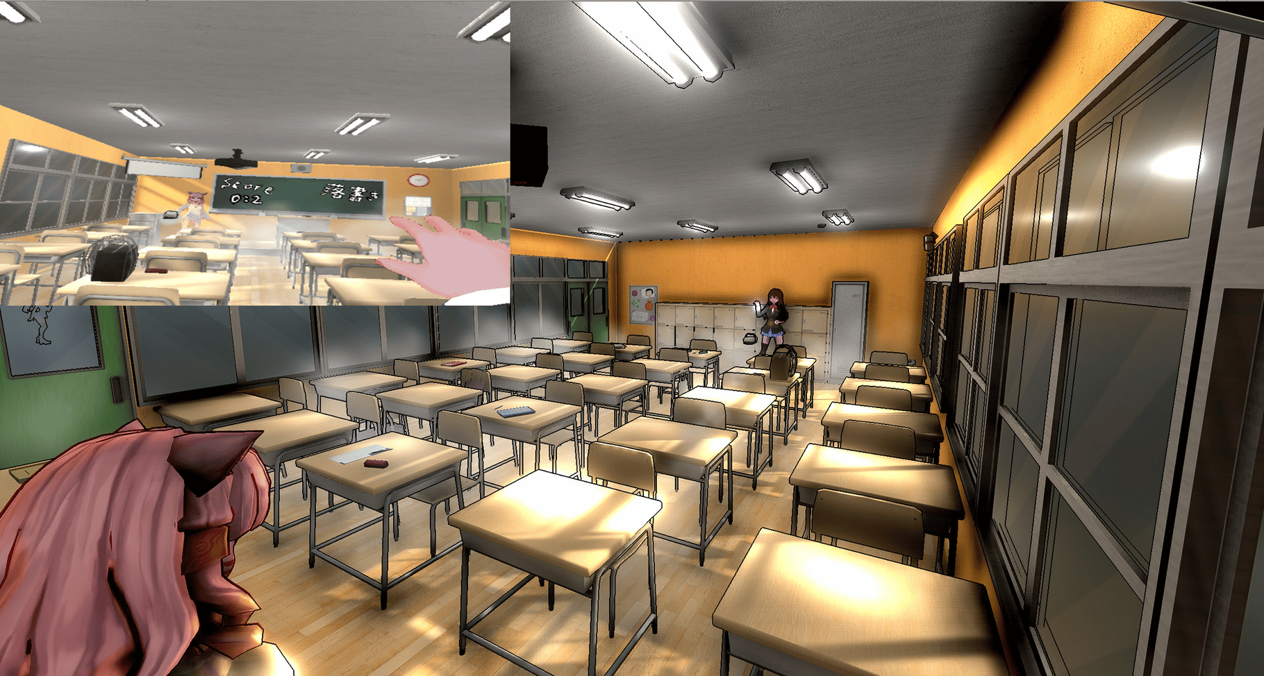 SchoolWar - VR AnimeGirl screenshot