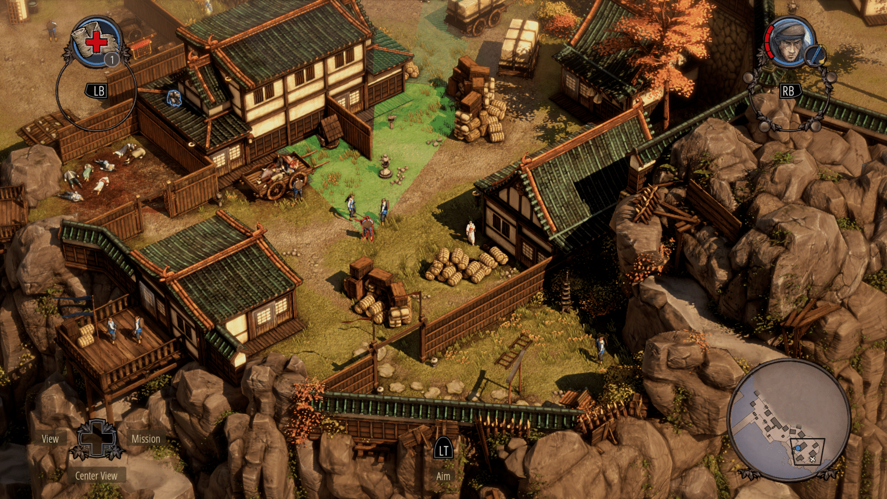 Shadow Tactics: Blades of the Shogun screenshot