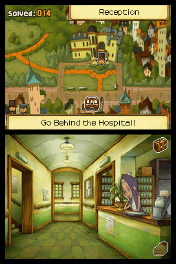 Professor Layton and the Unwound Future screenshot