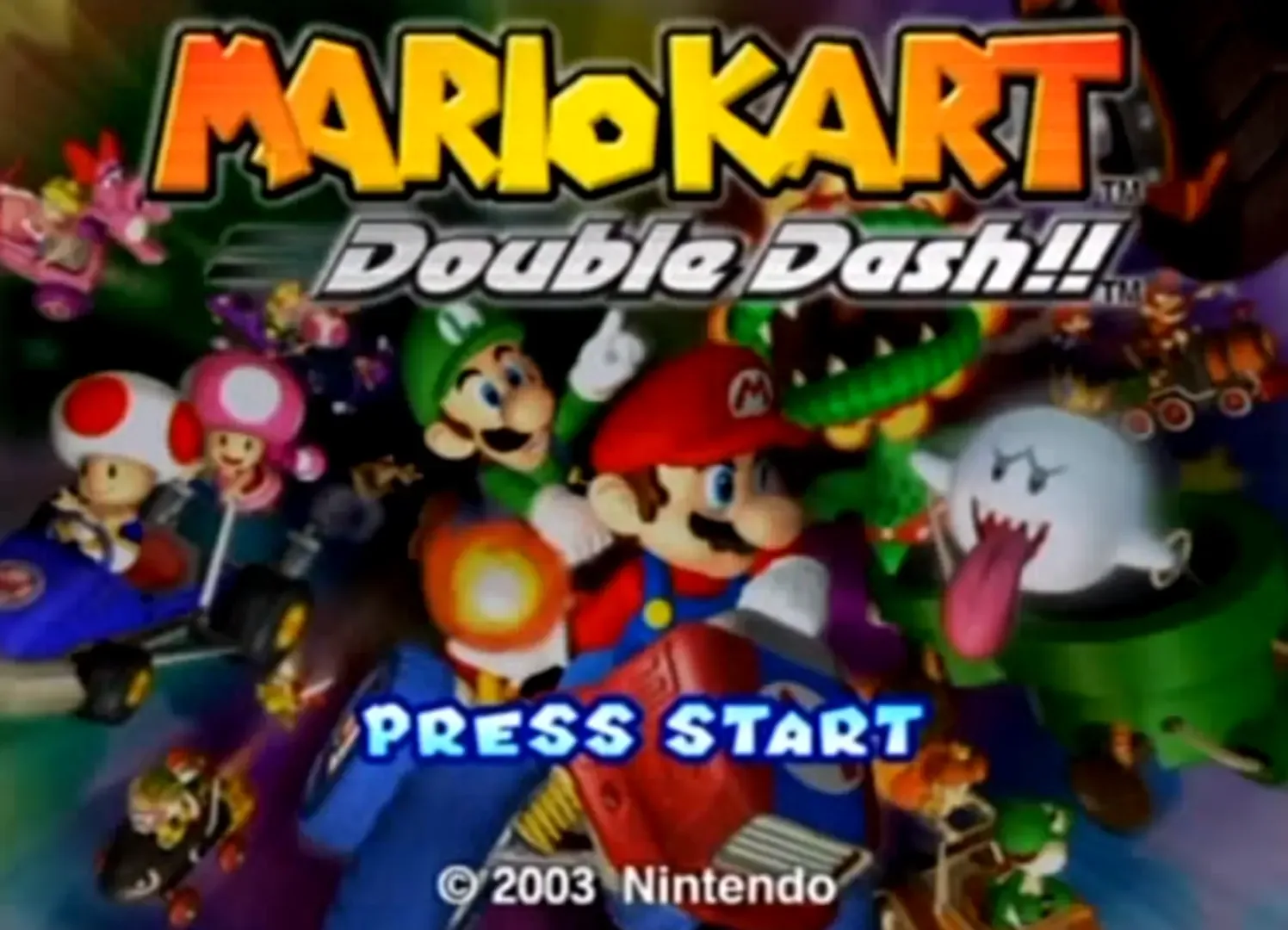 Captura de pantalla - Mario Kart: Double Dash!!