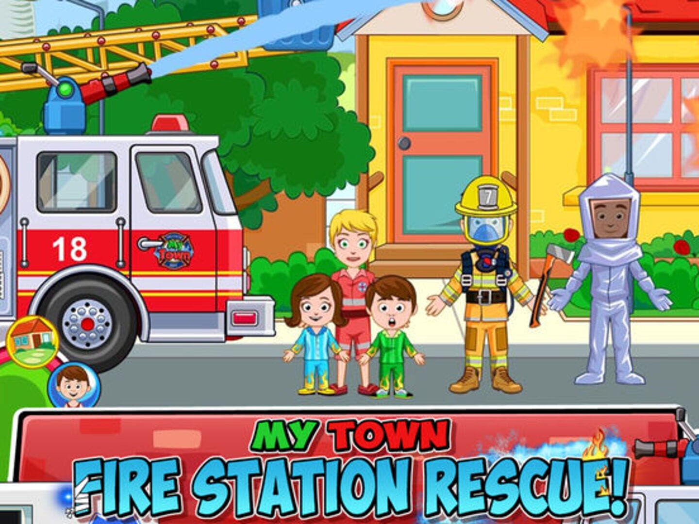 My Town: Fire station Rescue - Screenshot