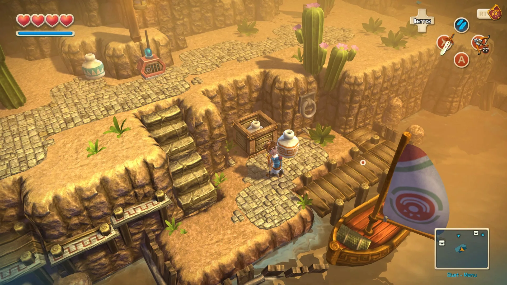 Captura de pantalla - Oceanhorn: Monster of Uncharted Seas