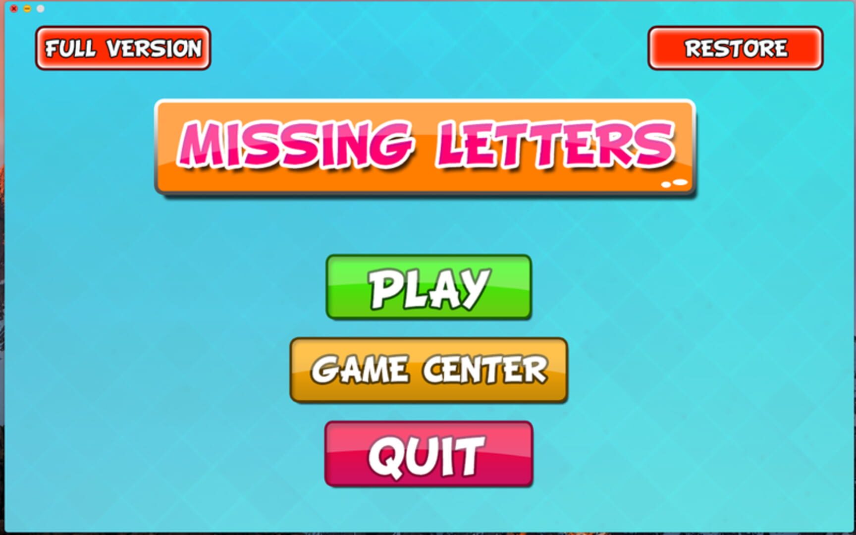 Missing Letters