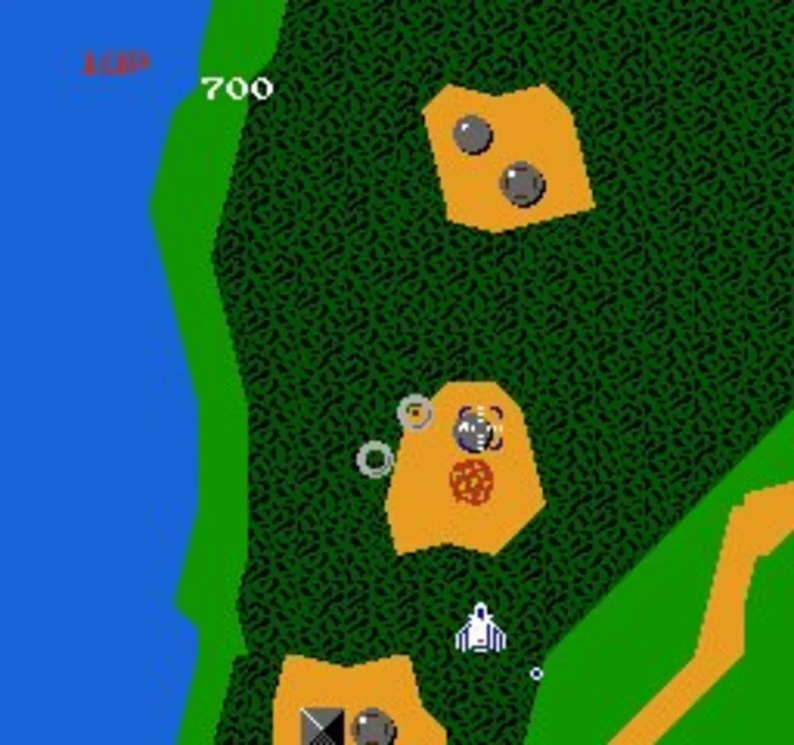 Captura de pantalla - Xevious