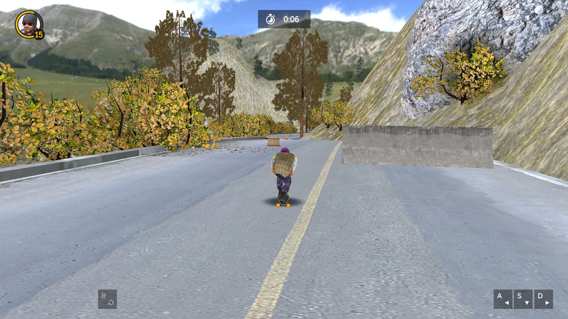 Longboard Stunts and Tricks - Screenshot