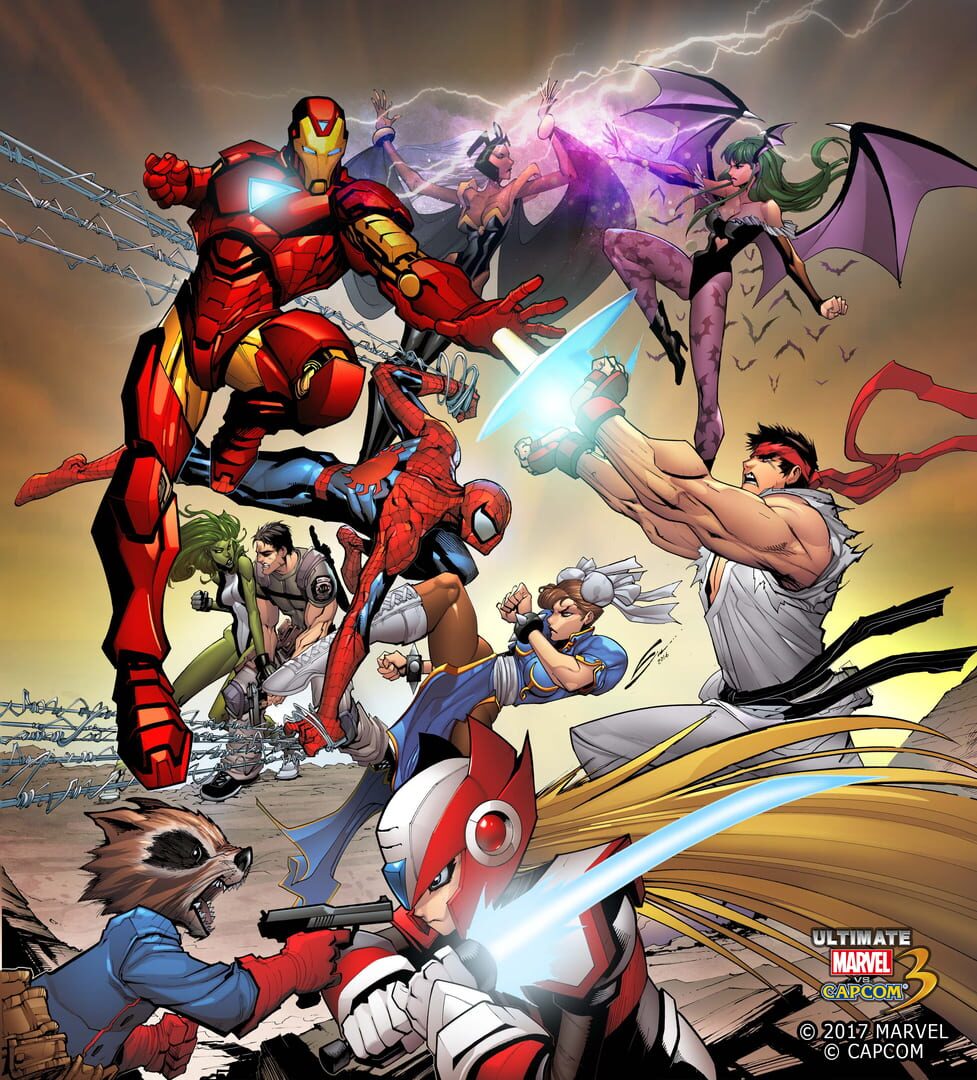 Arte - Ultimate Marvel vs. Capcom 3